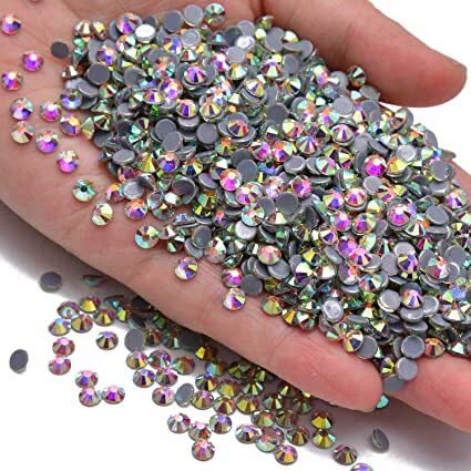 Crystal AB Aurora Borealis Hotfix Stones